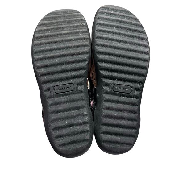 ROCKPORT Brown Ridge Circle Cutout‎ Thong Sandals 7.5 - Picture 8 of 8